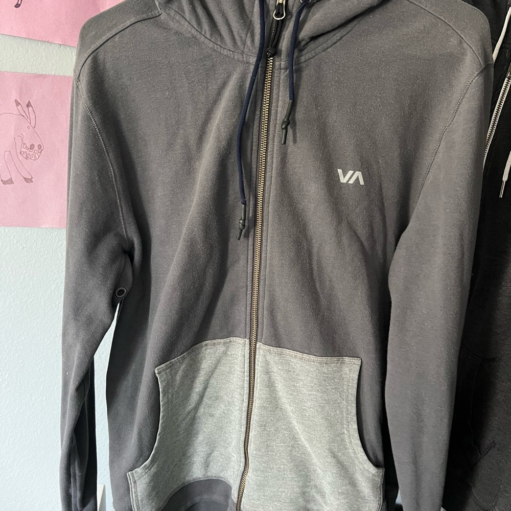 Men's Gray Hoodie Sweater